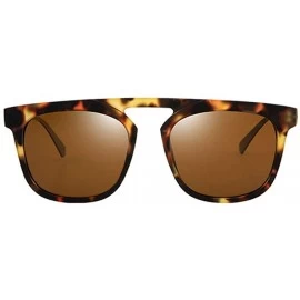 Aviator Men's Driving PC Mirror Frame - TAC Lens Sunglasses - B - C418RY7UA9H $58.26