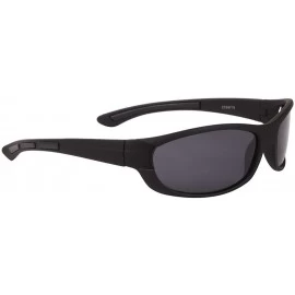 Oval FULL FRAME POLARIZED SUNGLASSES - Style OF9718 - Four Colors Available - Black Matte - CJ1853S6COS $18.49