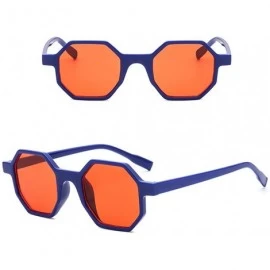 Oversized Glasses- Retro Vintage Unisex Sunglasses Rapper Rhombic Shades - 6196g - C418RS4Y7S6 $11.54