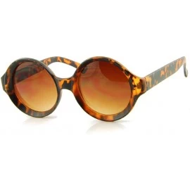Semi-rimless Retro Sunglasses for Women Men-0 UVA & UVB Protection - Sun Glasses with Case - B - C818WMSYH3A $24.95
