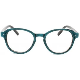 Round 2019 retro round Sun photochromic men's optical glasses wood grain myopia brand designer glasses frame with box - C418T...