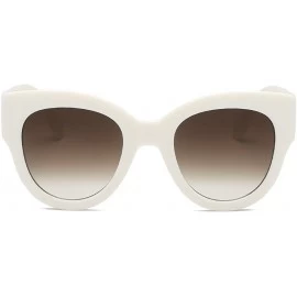 Oversized 2020 Women Ladies Oversized Sunglasses Vintage Retro Cat Eye Sun Glasses - A - CV190MQ7E2D $18.17