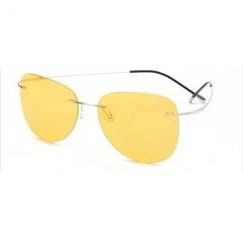 Oversized 100% Titanium Polarized Sunglasses Polaroid Super Light Brand Designer RimlGafas Men Sun Glasses Eyewear - CV197A2N...