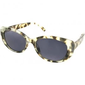 Oval Womens Reading Sunglasses R90 - Giraffe Pattern Gray Lenses - CY18LCDO7Y4 $27.95
