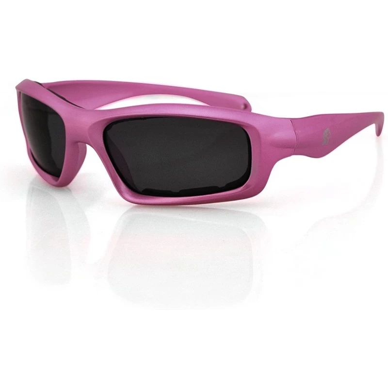 Sport EZSE003 Seattle Sunglass - Pink Frame With Smoked Lens - CQ11I3XKXP5 $19.56