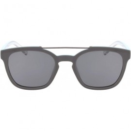 Rectangular Men's N3638sp Rectangular Sunglasses - Dark Grey/Grey Polarized - C618Q08K388 $50.57