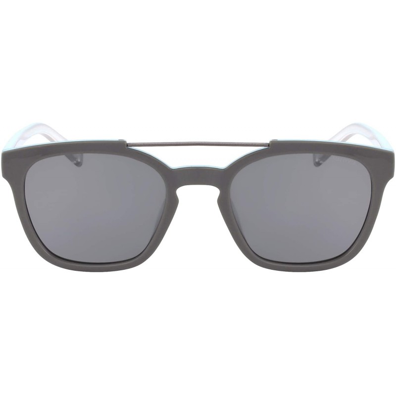 Rectangular Men's N3638sp Rectangular Sunglasses - Dark Grey/Grey Polarized - C618Q08K388 $50.57