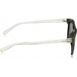 Rectangular Men's N3638sp Rectangular Sunglasses - Dark Grey/Grey Polarized - C618Q08K388 $50.57