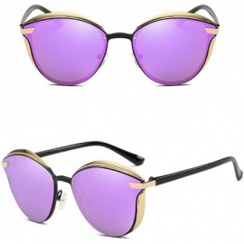 Rimless Metal Square Sunglasses-Polarized Classic Shade Glasses-Fashion Plastic Frame - C - CU190EDMIXH $71.78