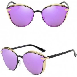 Rimless Metal Square Sunglasses-Polarized Classic Shade Glasses-Fashion Plastic Frame - C - CU190EDMIXH $41.87