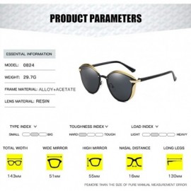 Rimless Metal Square Sunglasses-Polarized Classic Shade Glasses-Fashion Plastic Frame - C - CU190EDMIXH $75.20