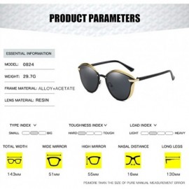 Rimless Metal Square Sunglasses-Polarized Classic Shade Glasses-Fashion Plastic Frame - C - CU190EDMIXH $41.87