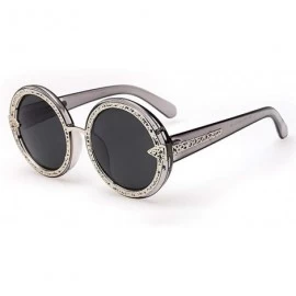 Goggle Round Polarized Sunglasses for Men Women- SFE Fashion Sports Polarized Sunglasses UV Protection Sunglasses - B - C5190...