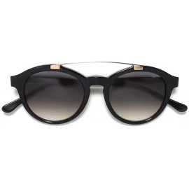 Oversized Matias Womens/Ladies Designer Full-rim 100% UVA & UVB Lenses Sunglasses/Eyewear - Black / Gold - C3193Q9EE83 $39.97