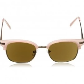Square Women's Water Color Square Reading Sunglasses - Pink/Gold - CJ189SROIW5 $19.41