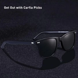 Round Polarized Sunglasses for Men UV400 Protection for Fishing Driving Hiking - Grey Lens - C818S2KEGZ7 $20.23