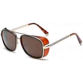 Goggle Vintage Designer Sun glasses - C6 - C618HLQHCK3 $10.22