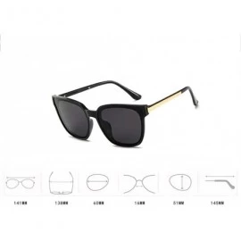 Oversized Polarized Fashion Sunglasses-Mirrored Lens Goggle Eyewear - Pink - CI18OZ7DKQY $6.78