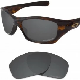Oval Performance Replacement Lenses Pit Bull Polarized Etched - Value Pack - Carbon Black & Silver Metallic - CU18I6G8A6R $35.45