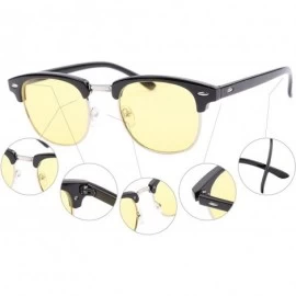 Sport Night Driving Glasses Rain Day Driving Anti Glare Polarized Sunglasses - Black - CL12MYH0V77 $7.68