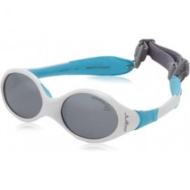 Oval Kids Looping 1 Sunglasses (Ages 0-18 Months Old) - White/Blue - CW11KJWOG8N $44.43