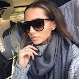 Oversized Sunglasses Vintage Oversized Glasses - CJ197T92LEQ $27.73