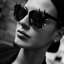 Shield Steampunk Sunglasses Women Brand Designer Vintage Shades Retro Steam Punk 97262Y - Black - C2184X8QH5Y $25.43