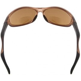 Sport Bifocal Sports Hiking Running Fishing Reading Sunglasses For Men And Women - Matte Brown - CP189AANMI5 $7.73