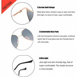 Goggle Heart Sunglasses Thin Metal Frame Hippie Lovely Aviator Style Eyewear - Gold Frame/Muticolored - C618DYNN5MK $22.33