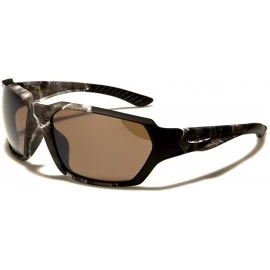 Wrap Outdoor Camo Tactical Fishing Hunting Brown Camouflage Wrap Sport Sunglasses - CP1802O68UA $24.02