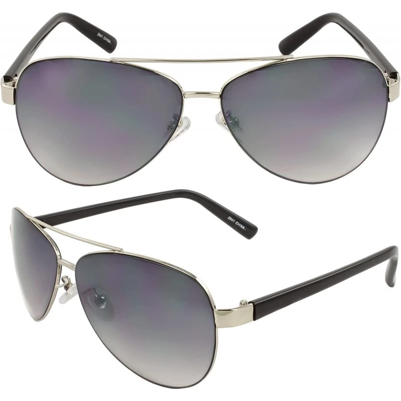 Aviator TU2041 Pilot Fashion Shades Aviator Sunglasses - CJ11BDO6VLB $19.84