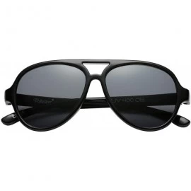 Sport Pilot Kids Polarized Bendable Sunglasses for Boys and Girls - BPA Free - Black - Polarized Smoke - CU18GL920KG $22.78