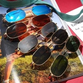 Oval Polarized Oval Sunglasses for Men and Women Summer Eyewear UV400 - C2 - CO190DR7SAR $17.24