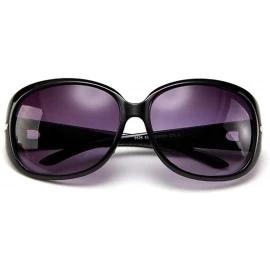 Square Unisex Fashion Square Shape UV400 Framed Sunglasses Sunglasses - Black - CG198CAD56N $20.24
