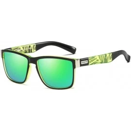 Sport Polarized Sunglasses UV Protection Driving Sunglasses for Outdoor Sport - Green - CS18M4UETCE $12.67