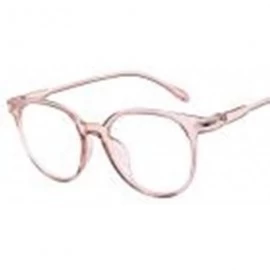 Aviator Blocking Glasses Non Prescription Eyeglasses - Pink - CX194GZ0NXW $12.37