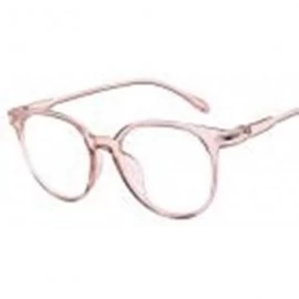 Aviator Blocking Glasses Non Prescription Eyeglasses - Pink - CX194GZ0NXW $19.05