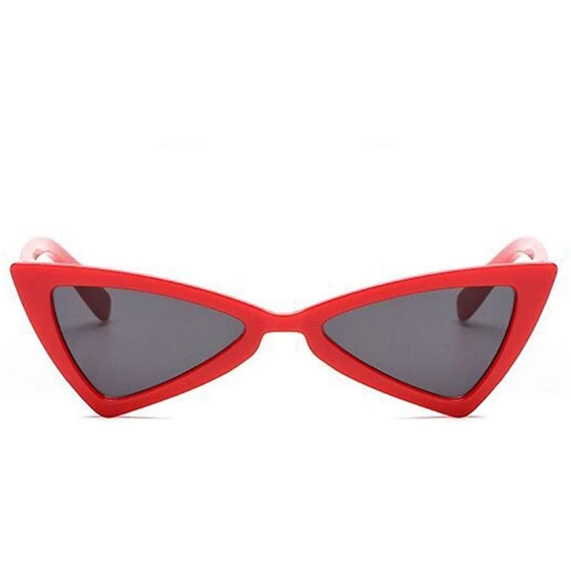 Cat Eye Sunglasses for Women Cat Eye Vintage Sunglasses Retro Glasses Eyewear Oversized Sunglasses UV Protection - E - C218R2...