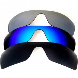 Oversized Replacement Lenses Batwolf Black&Blue&Titanium Color Polorized 3 Pairs - CG122ELJ3P7 $21.84