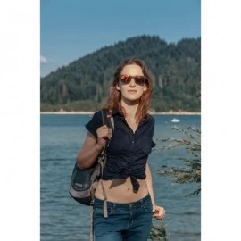 Oval Waders Floating Polarized Sunglasses - UV Protection - Floatable Shades - Anti-Glare - Unisex - CD18SG9DTOX $82.31