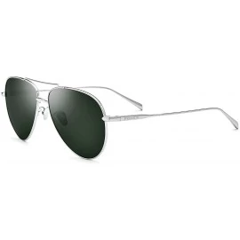Aviator Pure Titanium Polarized Sunglasses Men 8507 8506 - CK1952IYA9Q $40.72