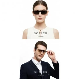 Round Polarized Clip On Sunglasses for Unisex Anti Glare Driving Glasses for Prescription Glasses E309 - Green - CH18RMISW5H ...