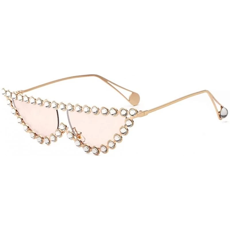 Cat Eye Transparent Hot Fashion Sunglasses Cat Eye Sun Glasses - 2 - C018OQ9LZMO $54.19