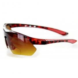 Wrap Daredevil Fashion Bifocal Sunglasses w/Wrap-Around Sports Design and Anti-Glare Coating for Active Men - CX11BSNBODH $13.69