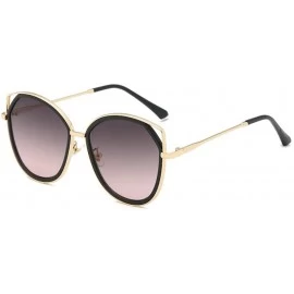 Aviator Personality Trend Sunglasses Unisex Style Sunglasses - CA18X97Z4MW $38.51