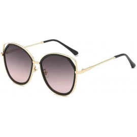 Aviator Personality Trend Sunglasses Unisex Style Sunglasses - CA18X97Z4MW $81.29