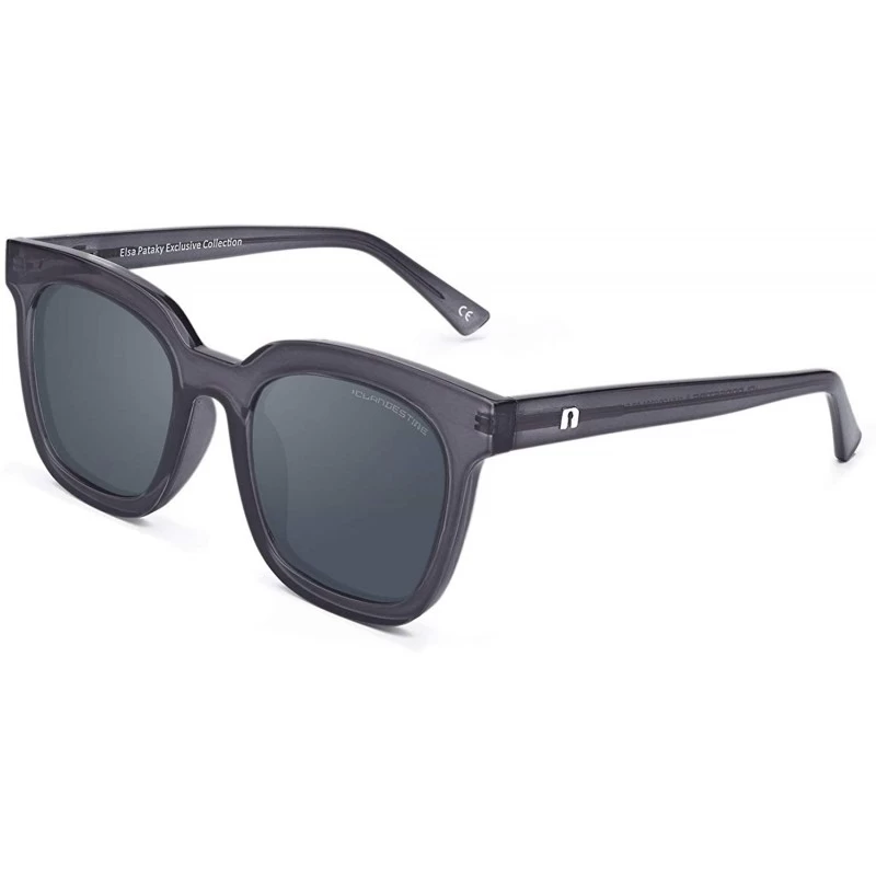 Oversized Gatto & Quadrato - Men & Women Sunglasses - CL18GEI5Z9W $46.77