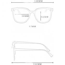 Oversized Vintage Harajuku Lightweight Oversized Sunglasses - White - C0196I0QDTH $10.75