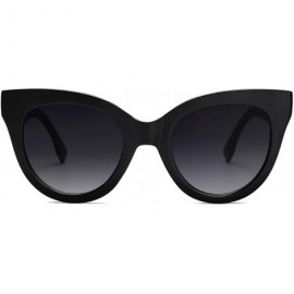 Oval Retro Vintage Cateye Oversized Women Sunglasses Designer Glasses HOLIDAY SJ2074 - CQ18U8OY23Z $14.22