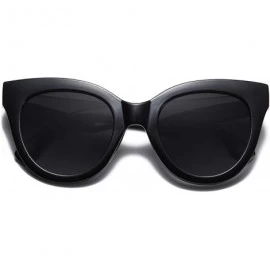 Oval Retro Vintage Cateye Oversized Women Sunglasses Designer Glasses HOLIDAY SJ2074 - CQ18U8OY23Z $14.22
